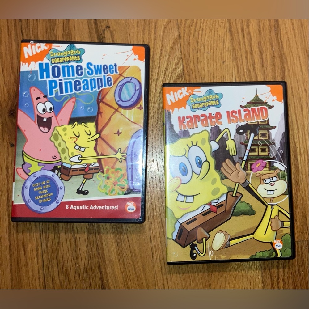 Nickelodeon Sponge Bob Swuare Pants DVD Bundle